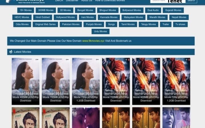 9kmovies 2020 | Illegal HD Movies Download Website | Proxy Unblock (Updated 2021)