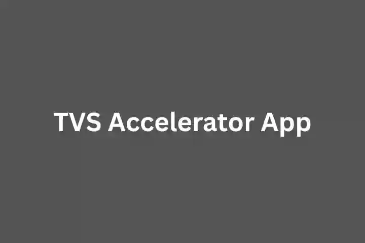 TVS Accelerator App | Drive Growth with Smart Digital Performance