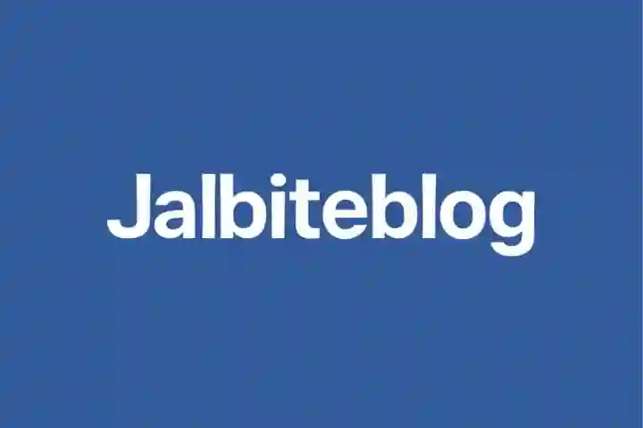 Jalbiteblog