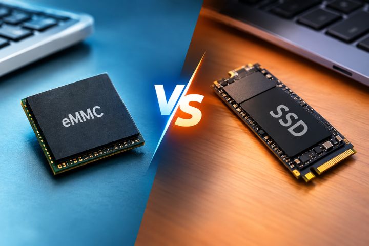 eMMC vs. SSD Storage: Which Is Better for Your Laptop?